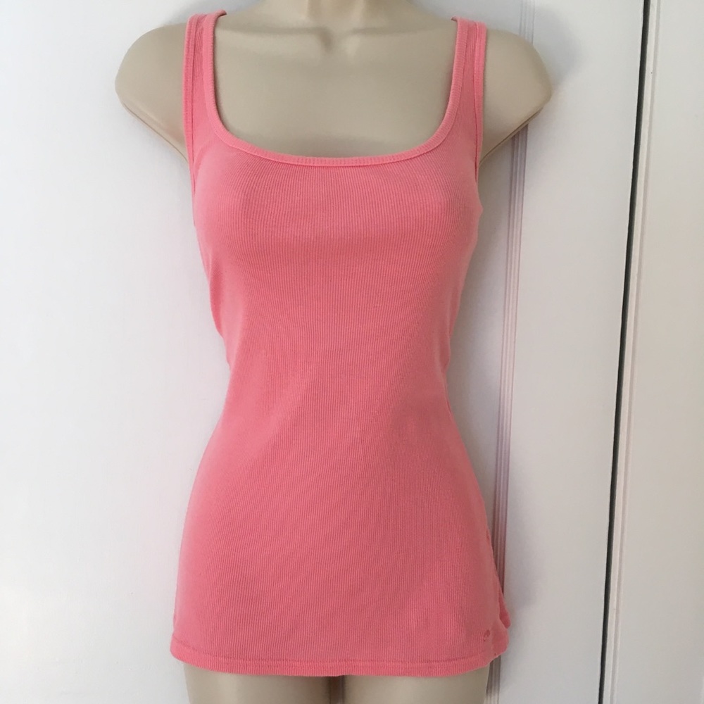 Pink Cotton Tank Top Size M